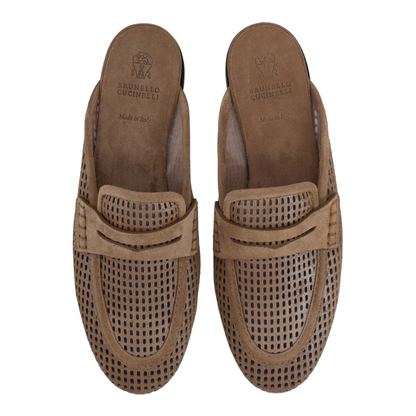 Sparkling Net Mule
