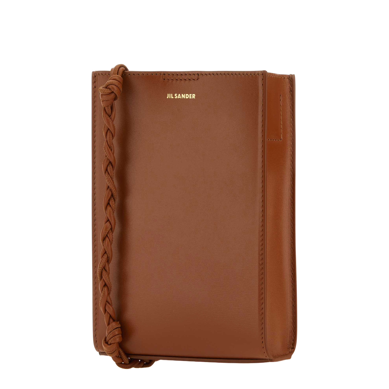 Biscuit Leather Small Tangle Shoulder Bag