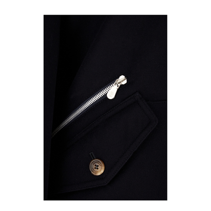 Cashmere Padded Jacket Black