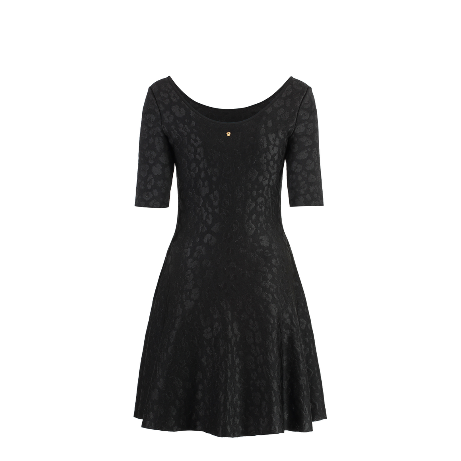 Jacquard Knit Mini-dress