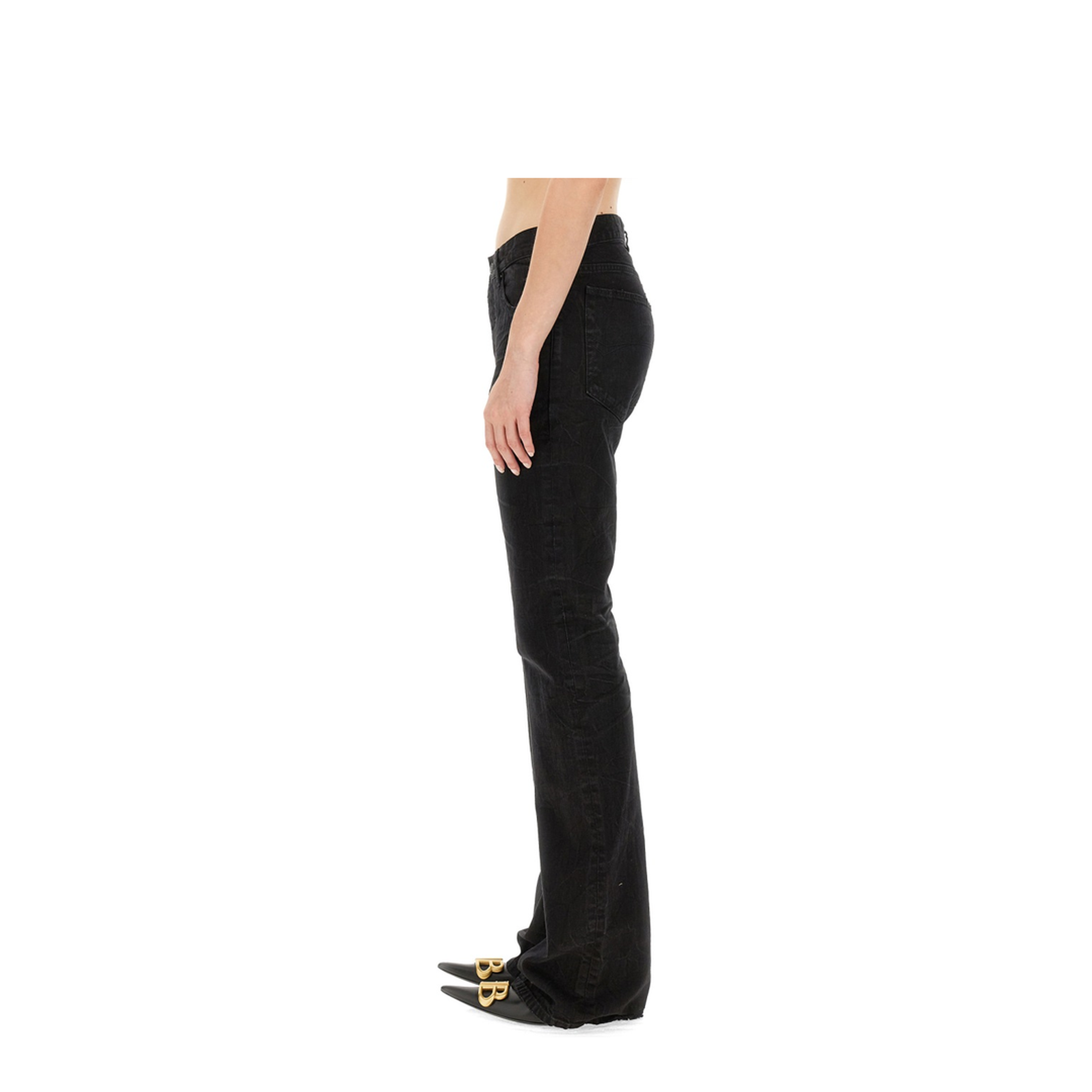 Low Waist Straight Jeans