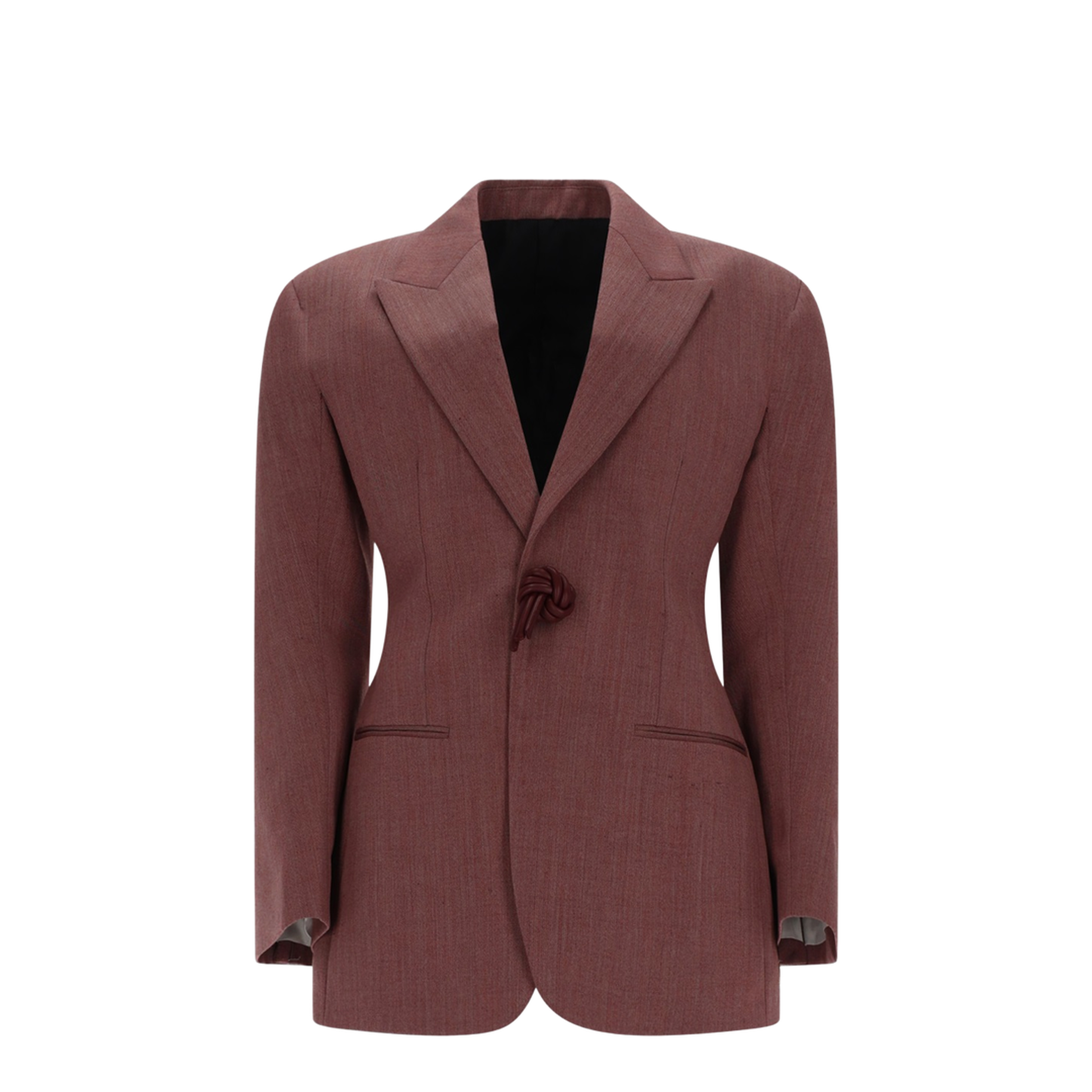 Blazer In Wool And Linen