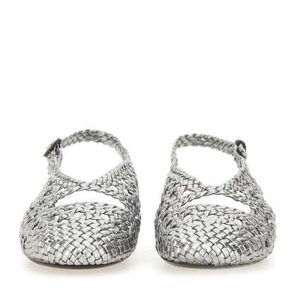 MAYFEYR - Hereu - Slingback Sandal Empuria Metallic - EMPMEWFA250084DARKSILVER