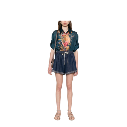 Ascension Printed Silk Shirt