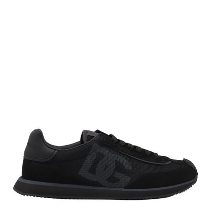 MAYFEYR - Dolce & Gabbana - Mixed-Material Cushion Sneakers - CS2288A53558B956