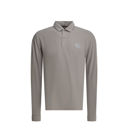 MAYFEYR - Stone Island - Polo Shirt With Buttons And Logo - 2200004S0F11V0064