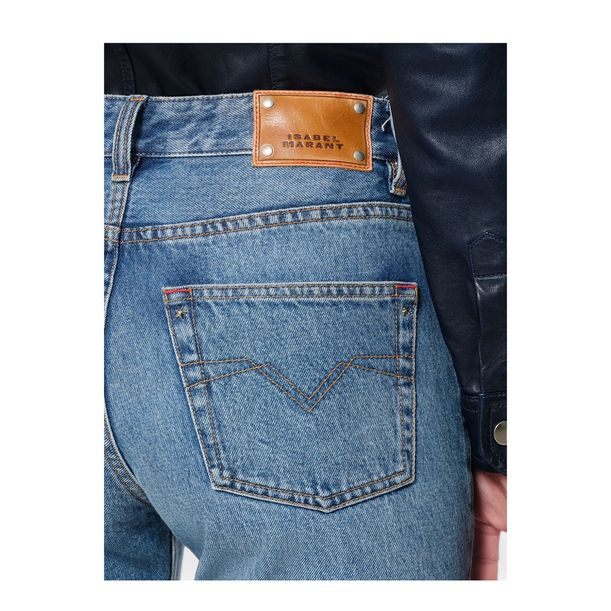 MAYFEYR - Isabel Marant Étoile - Blue Denim Jeans - PA0800FAD4H01I30BU
