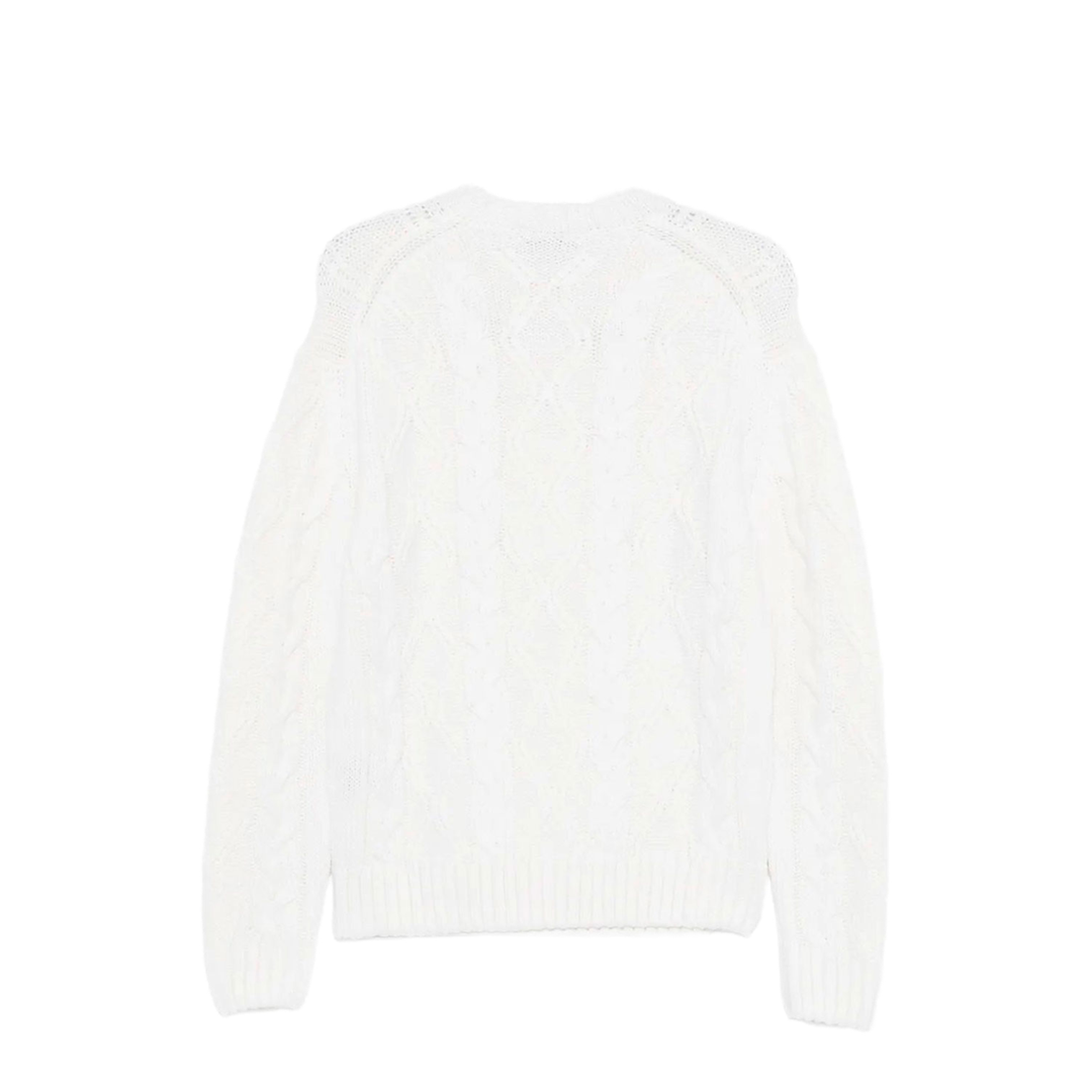 MAYFEYR - PAUL & SHARK - Cable Knit Crewneck Wool Sweater - 15311085010