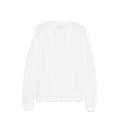 MAYFEYR - PAUL & SHARK - Cable Knit Crewneck Wool Sweater - 15311085010