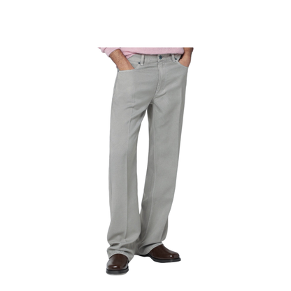 Light Grey Trousers in Japanese Polyester