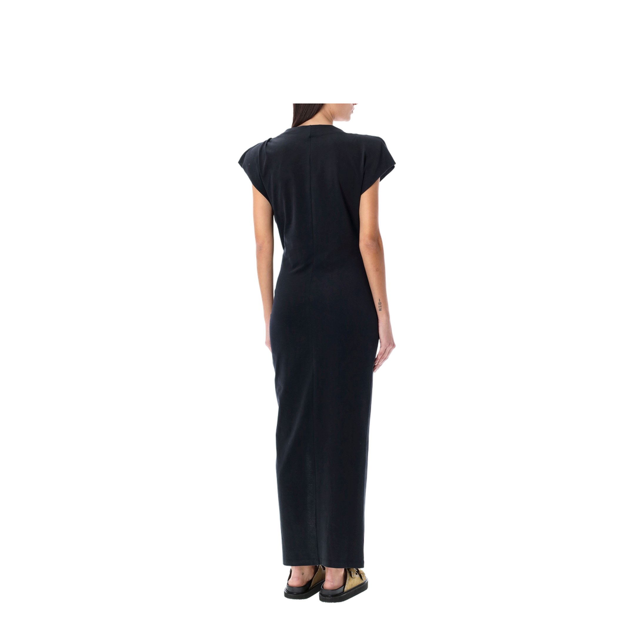 Long Black Nadela Jersey Dress
