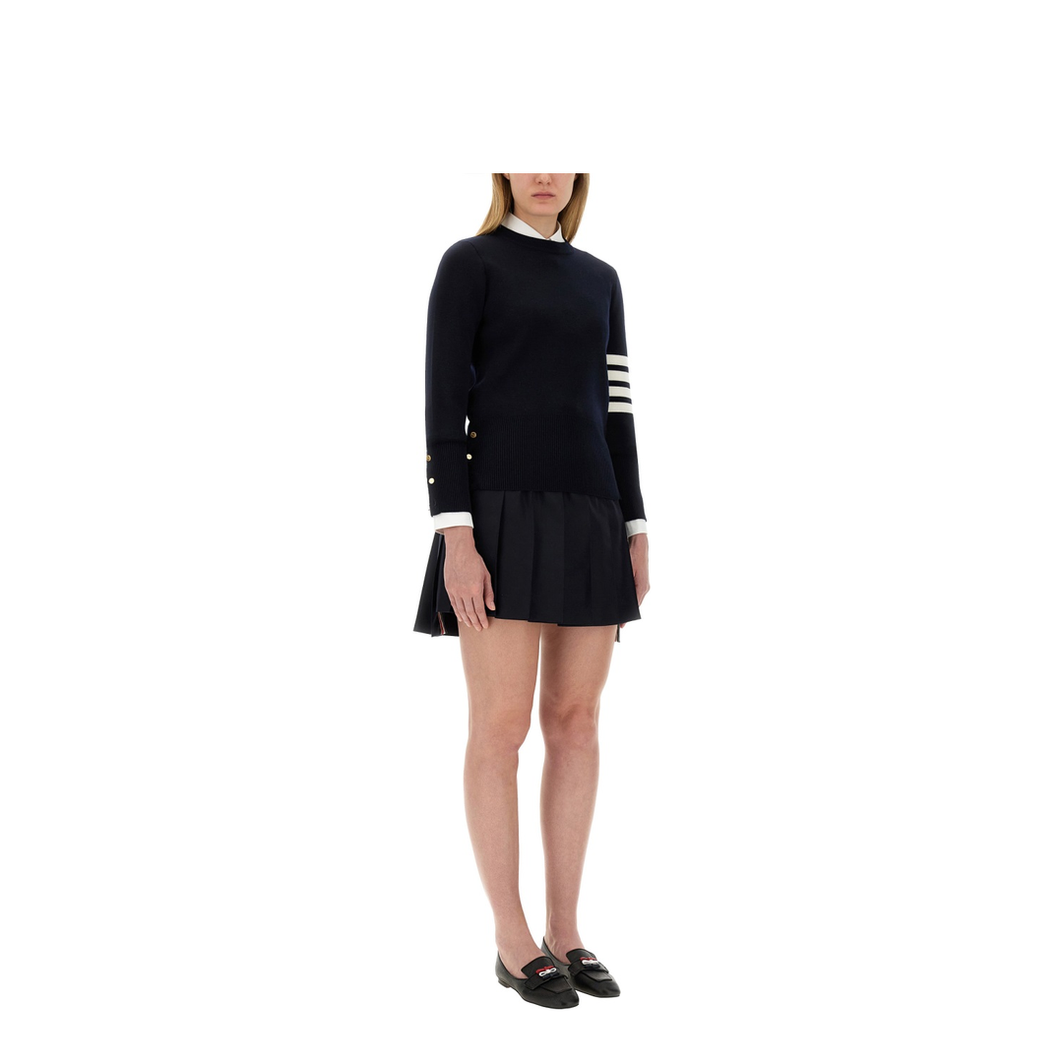 Milano Stitch Jersey with 4 Bars