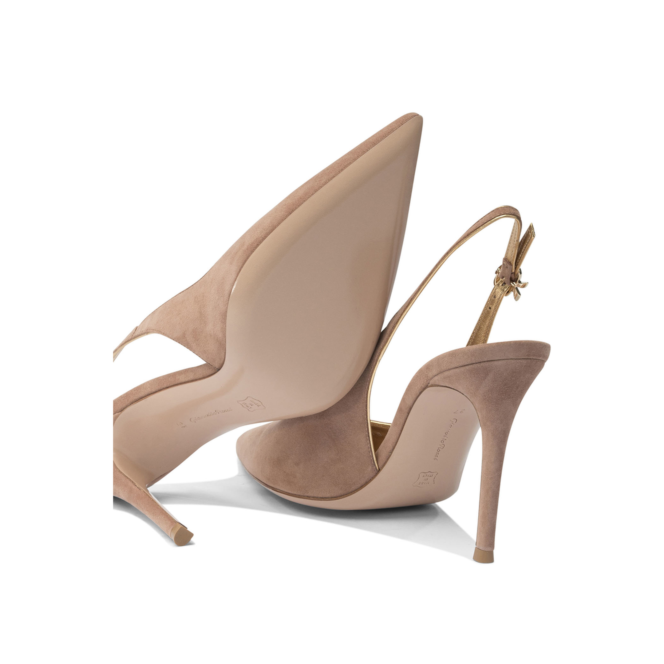 MAYFEYR - Gianvito Rossi - Yves Slingback 100 Mm - G9553295RICPRALINEMEKONG
