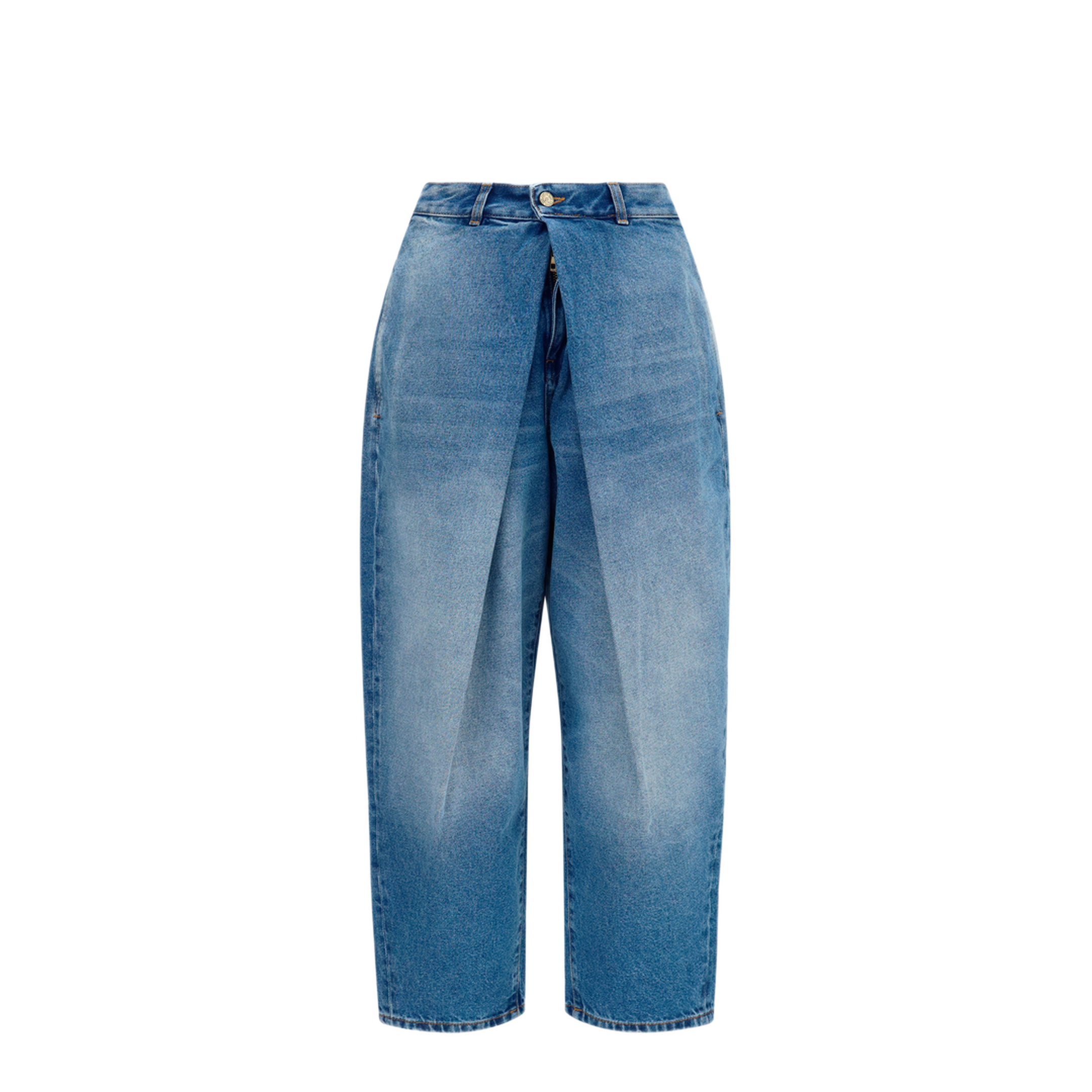MAYFEYR - Balmain - Barrel Denim Jeans - HF1MH060DG266FF