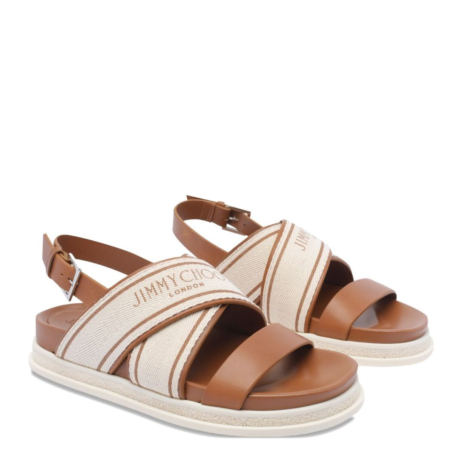 Joa Flat Canvas Sandals