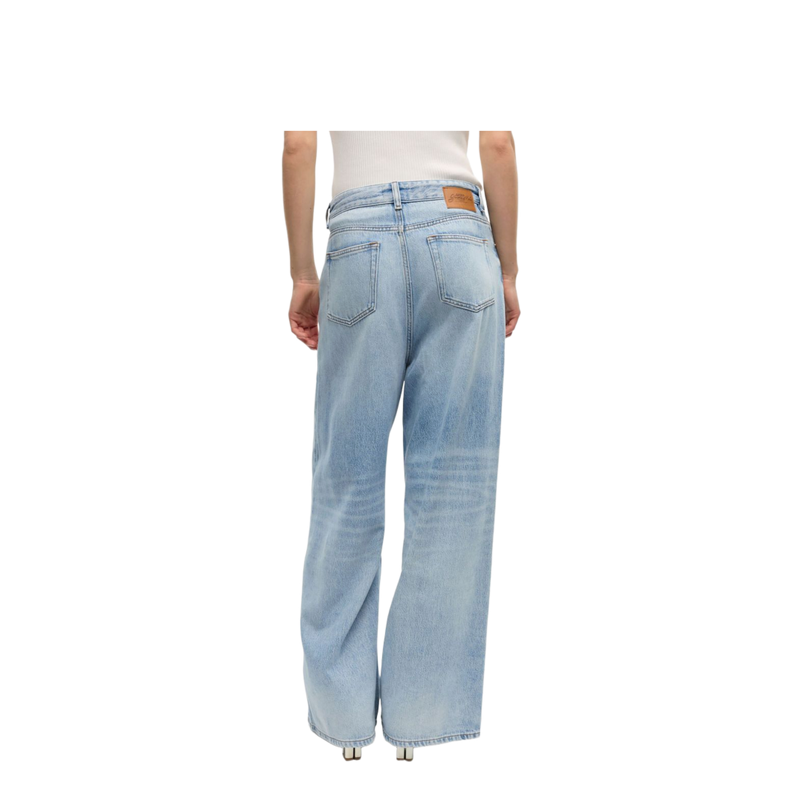 Denim Pants - Light Blue Stone