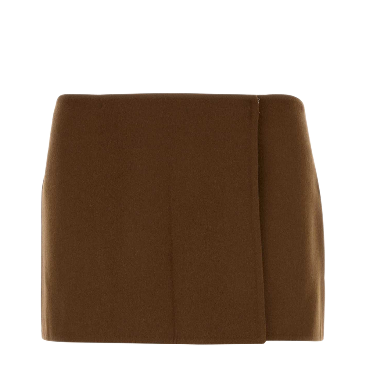 MAYFEYR - Miu Miu - Brown Wool Blend Mini Skirt - MG2499SOOO15Q8F0046