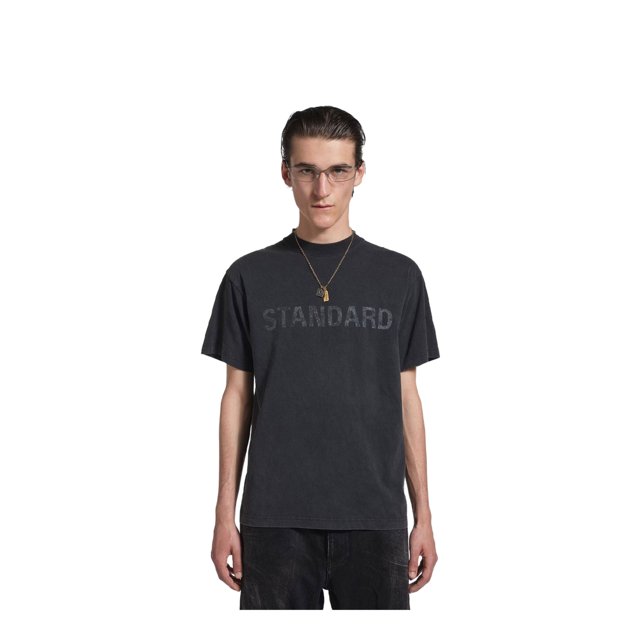 MAYFEYR - Balenciaga - Standard Regular Fit T-Shirt In Faded Jersey - 850261TTVC7