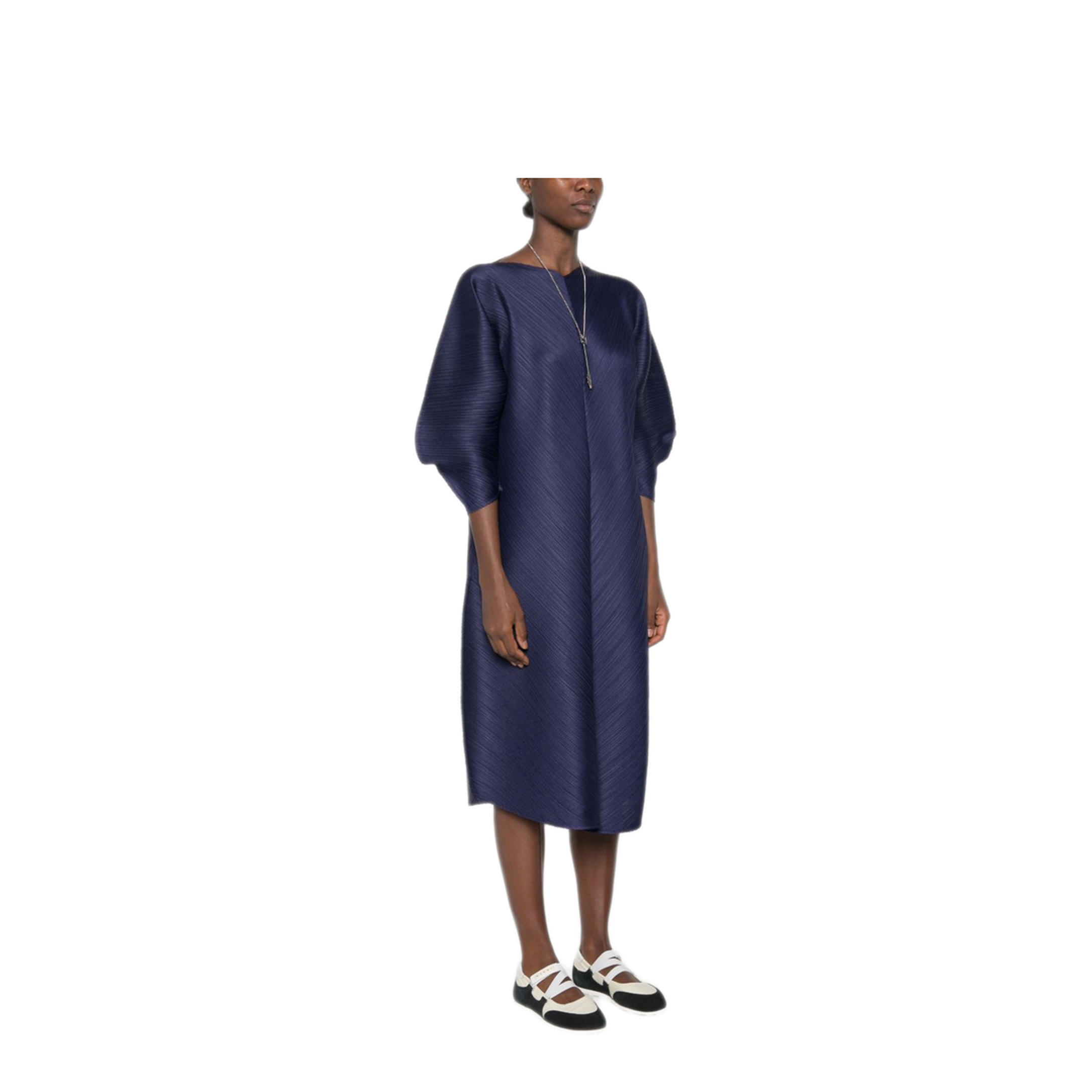 MAYFEYR - Pleats Please - Dresses Navy - PP66JH46475