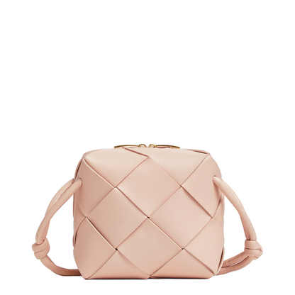 Cassette Mini Leather Shoulder Bags - Pink