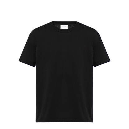 Black Cotton T-Shirt