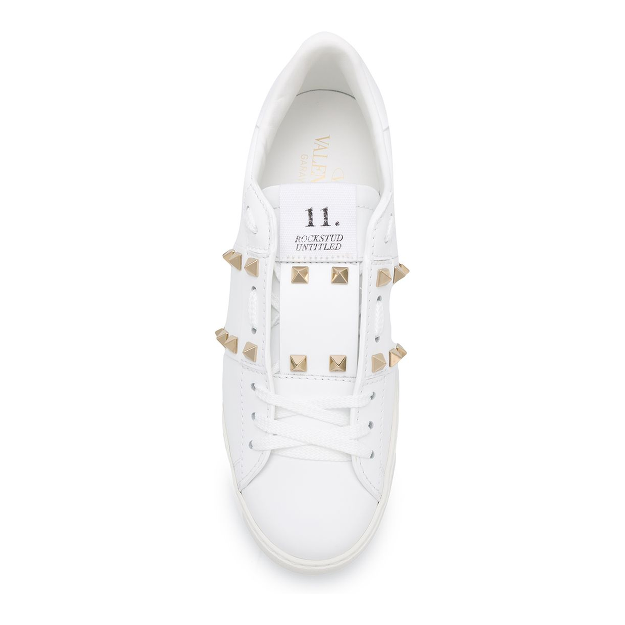 Untitled Open Sneaker in White