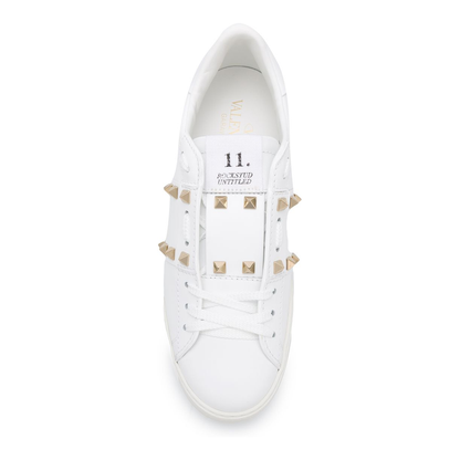 Untitled Open Sneaker in White