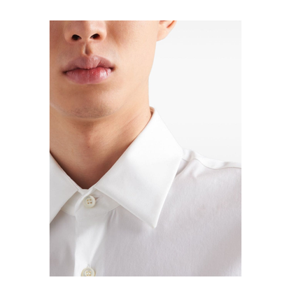 MAYFEYR - Prada - Long-Sleeve Cotton Shirt - UCM608SOOO10HTF0009