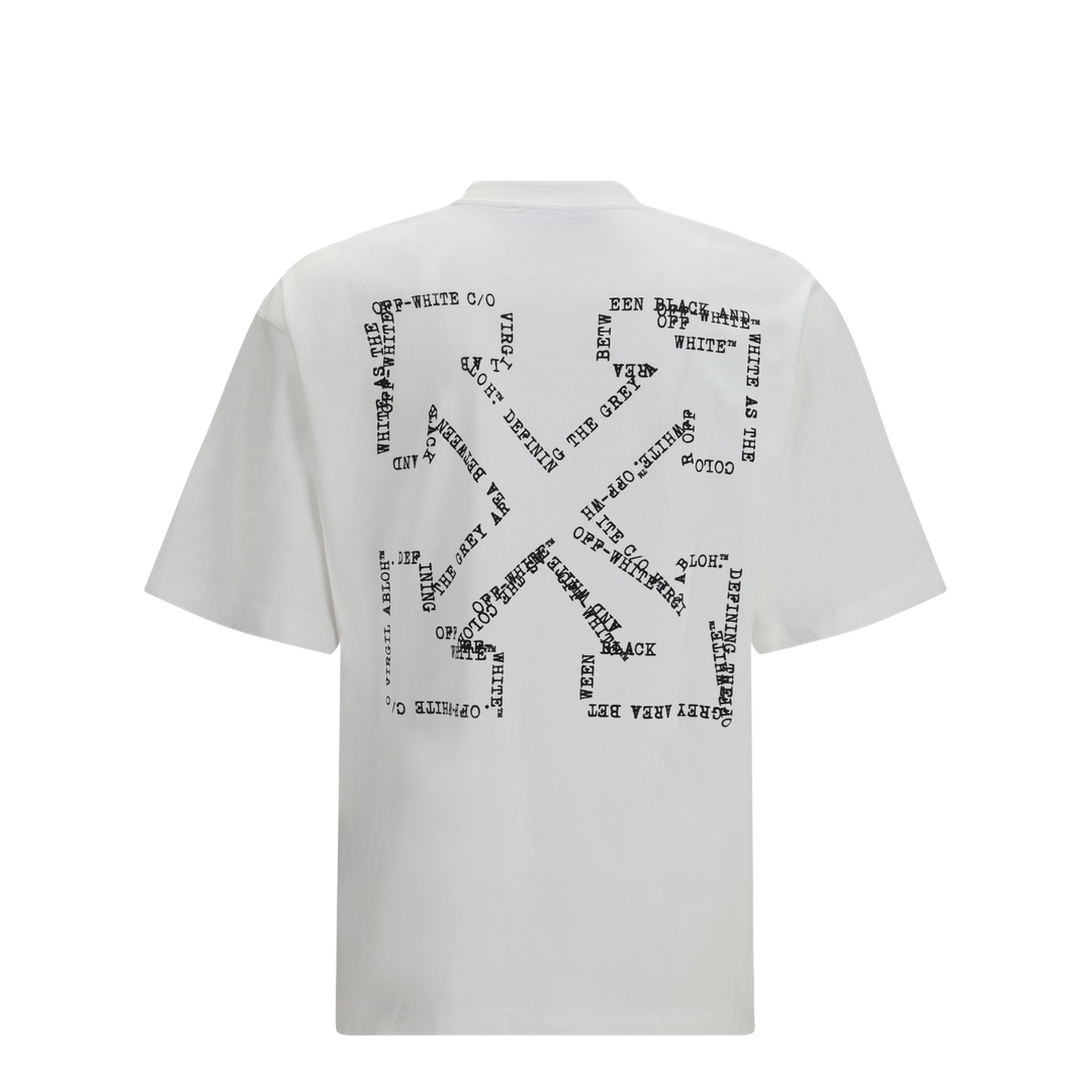 MAYFEYR - Off-White - Type Arrow Skate T-Shirt - 44MAA120S26J00K100