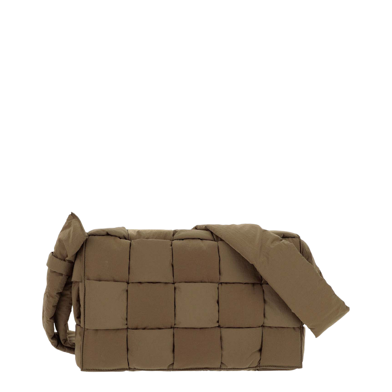 Bottega Veneta Cassette Small Nylon Shoulder Bags - Brown – MAYFEYR