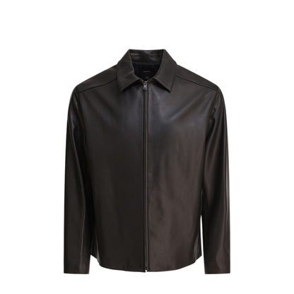 MAYFEYR - Vince - Leather Jacket With Zipper - M03894016A001BLK