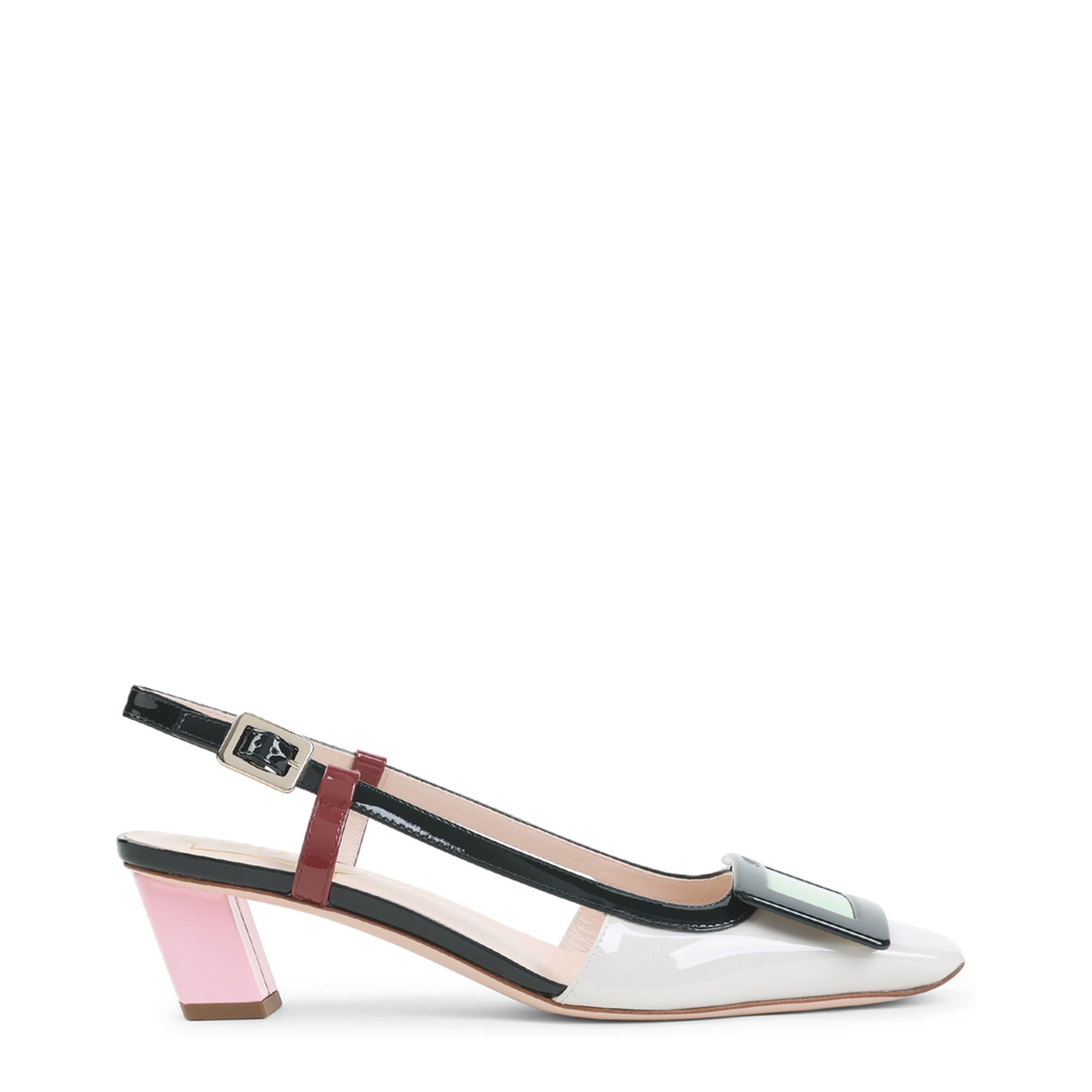 MAYFEYR - Roger Vivier - Lacquered Buckle 45 Pumps - RVW00625601D1P