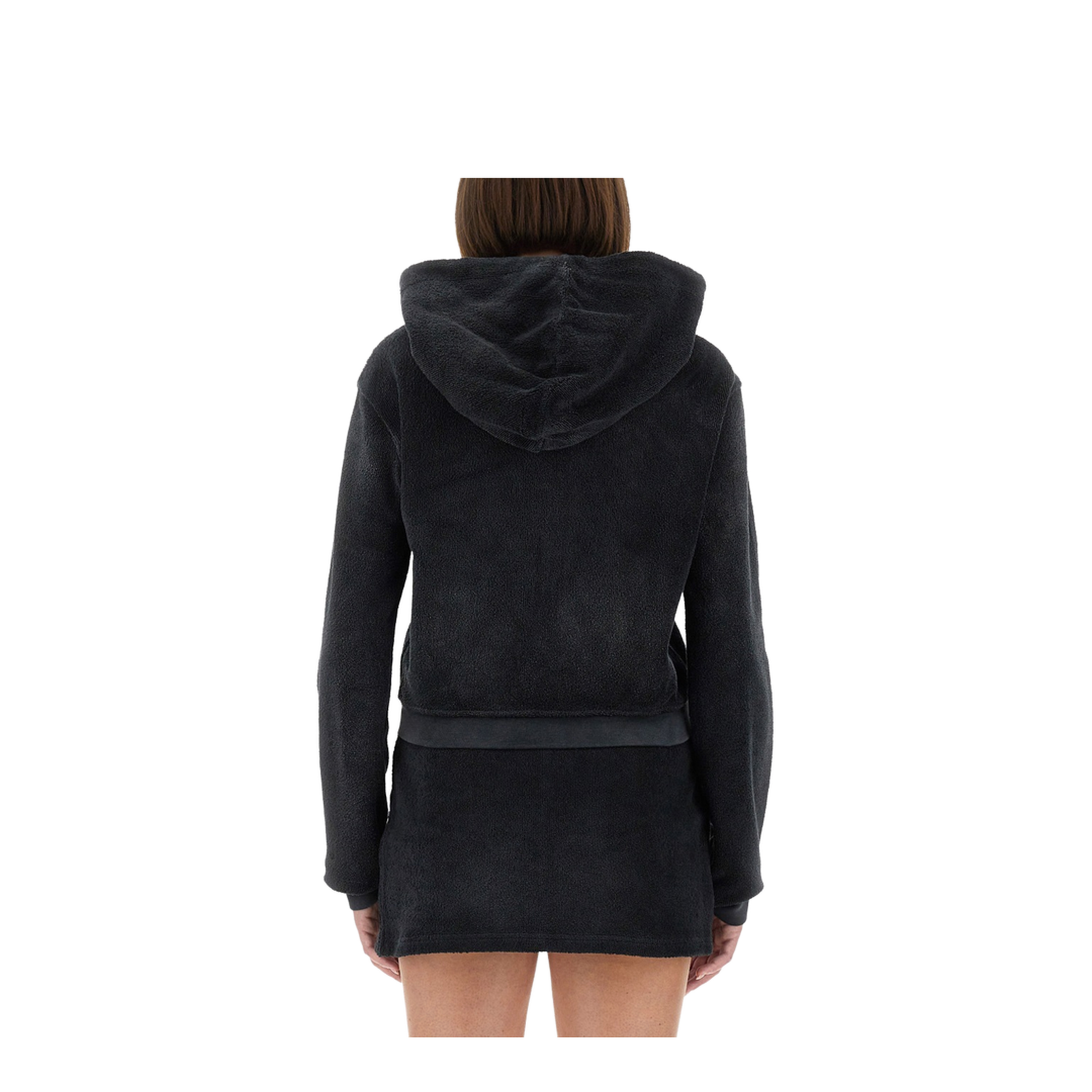 MAYFEYR - Alexander Wang - Cotton Terry Sweatshirt With Zipper - 4CC3252647011