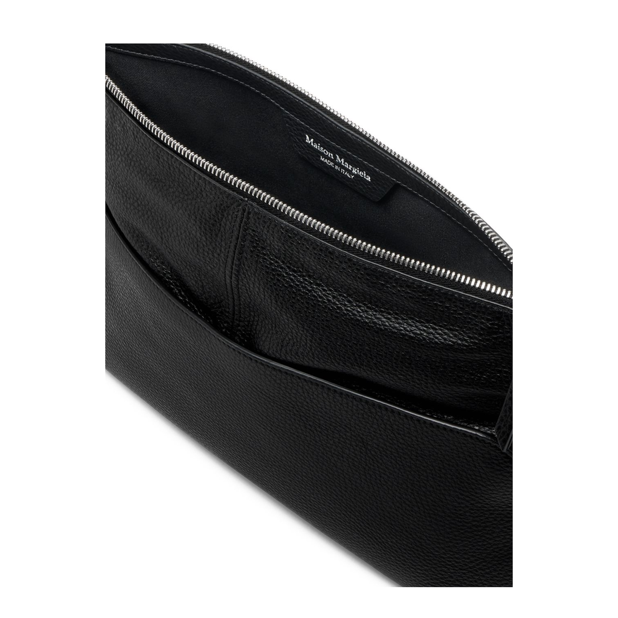 5AC Soft Calf Leather Pouch - Black/Negro