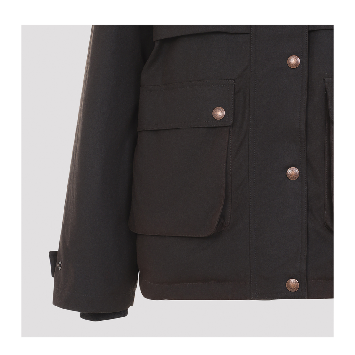 MAYFEYR - Acne Studios - Dark Brown Organic Cotton Jacket - A90737ADM
