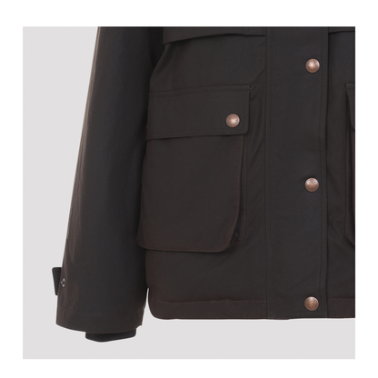 MAYFEYR - Acne Studios - Dark Brown Organic Cotton Jacket - A90737ADM