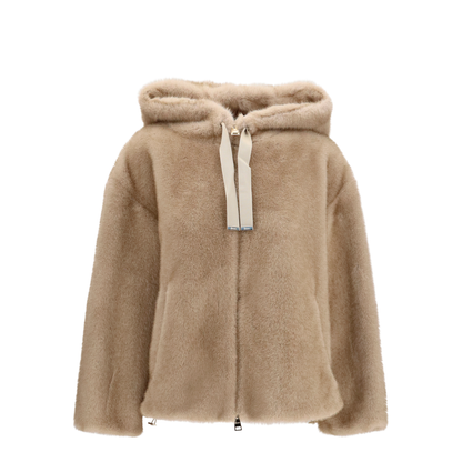 MAYFEYR - Herno - Hooded Jacket In Eco-Fur - GI000318D12739