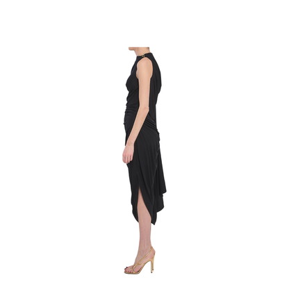 Viscose Jersey Draped Dress