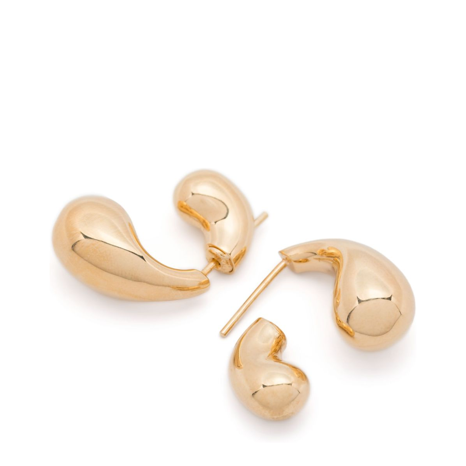 Teardrop Earrings in Natural
