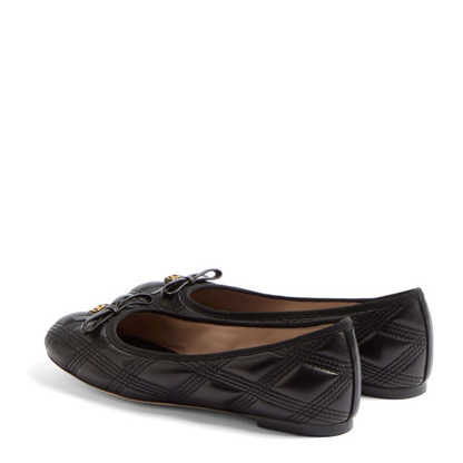 Quiltie 67 Leather Ballet Flats