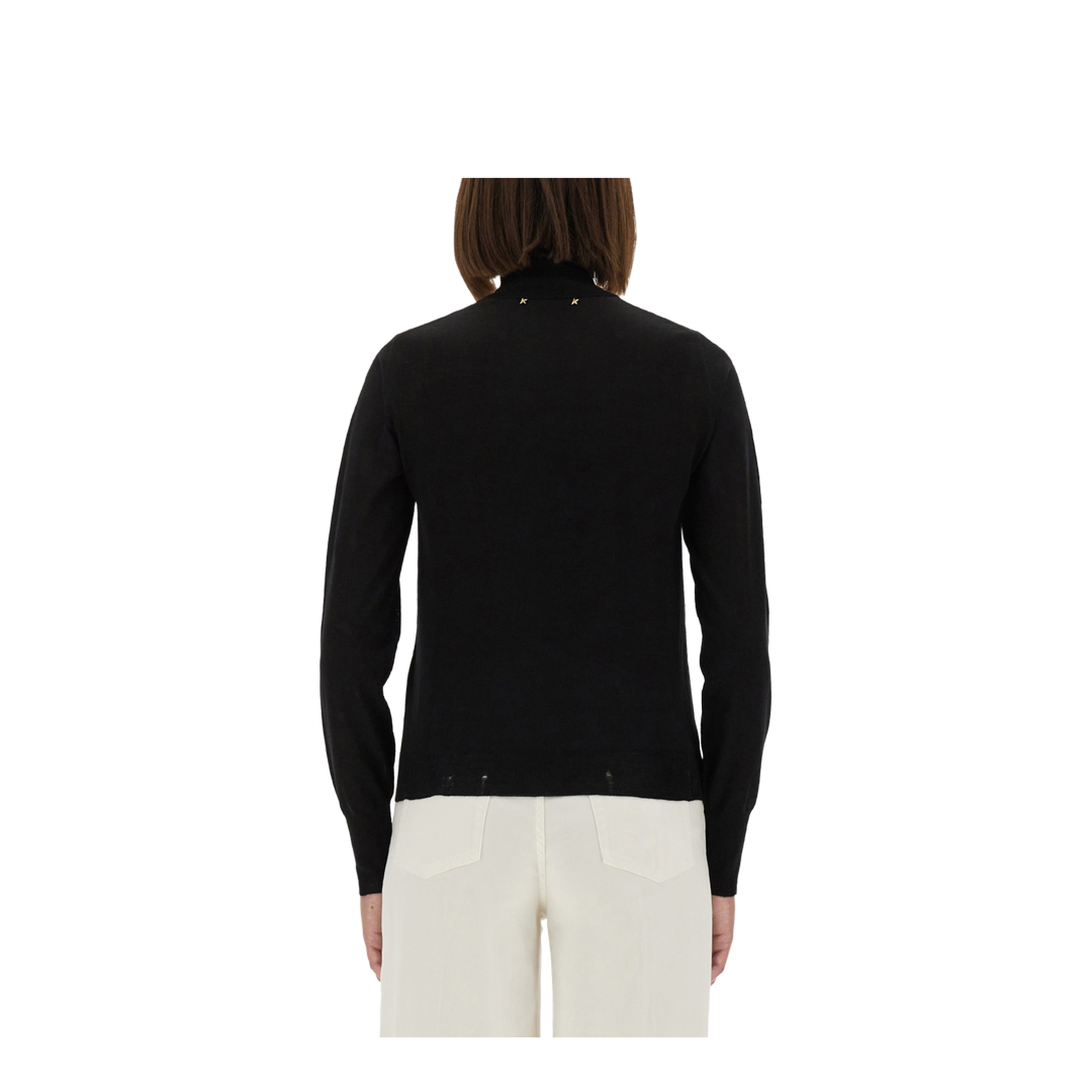 Worn Effect Wool Sweater