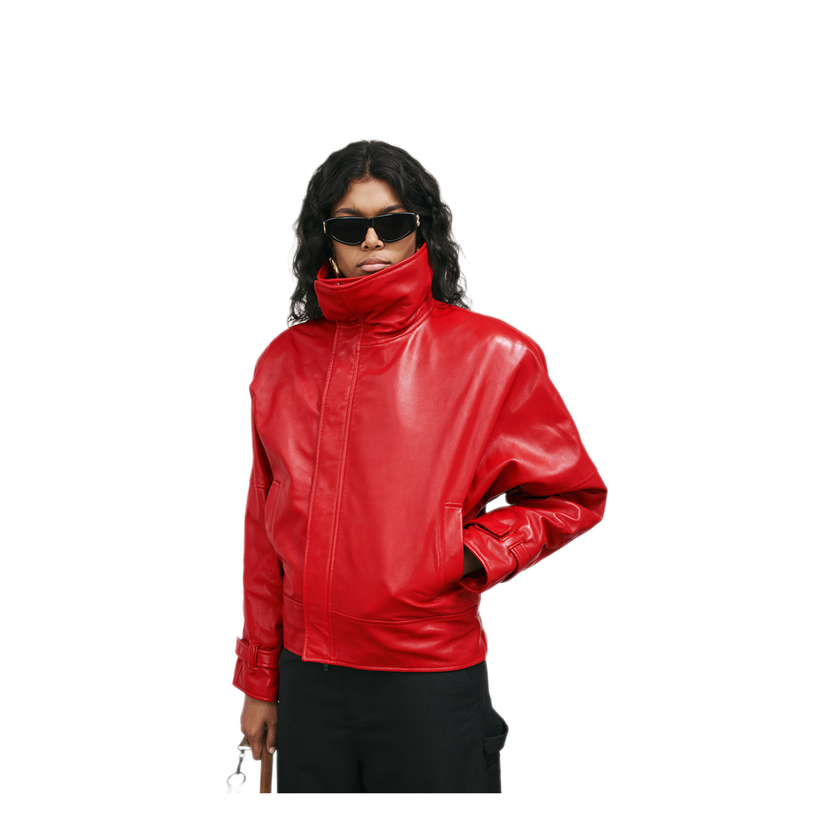Round Bomber Jacket