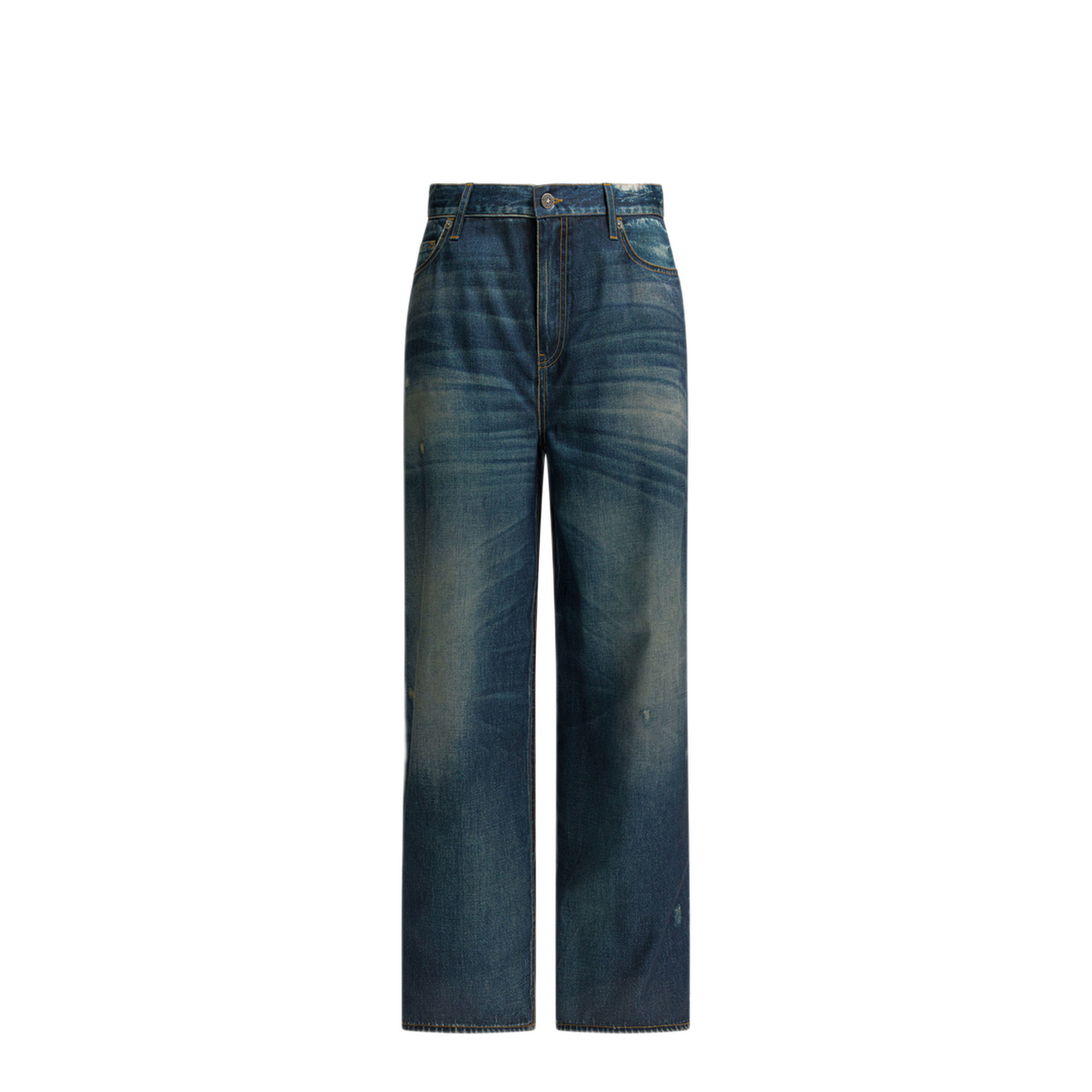 MAYFEYR - Golden Goose - Melody Boyfriend Wide Leg Jeans - GWP02528P00240650100X