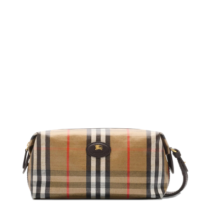 Highlands Medium Canvas Beauty Case - Sand