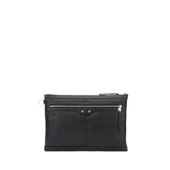 City Clip Clutch, Silver Hardware