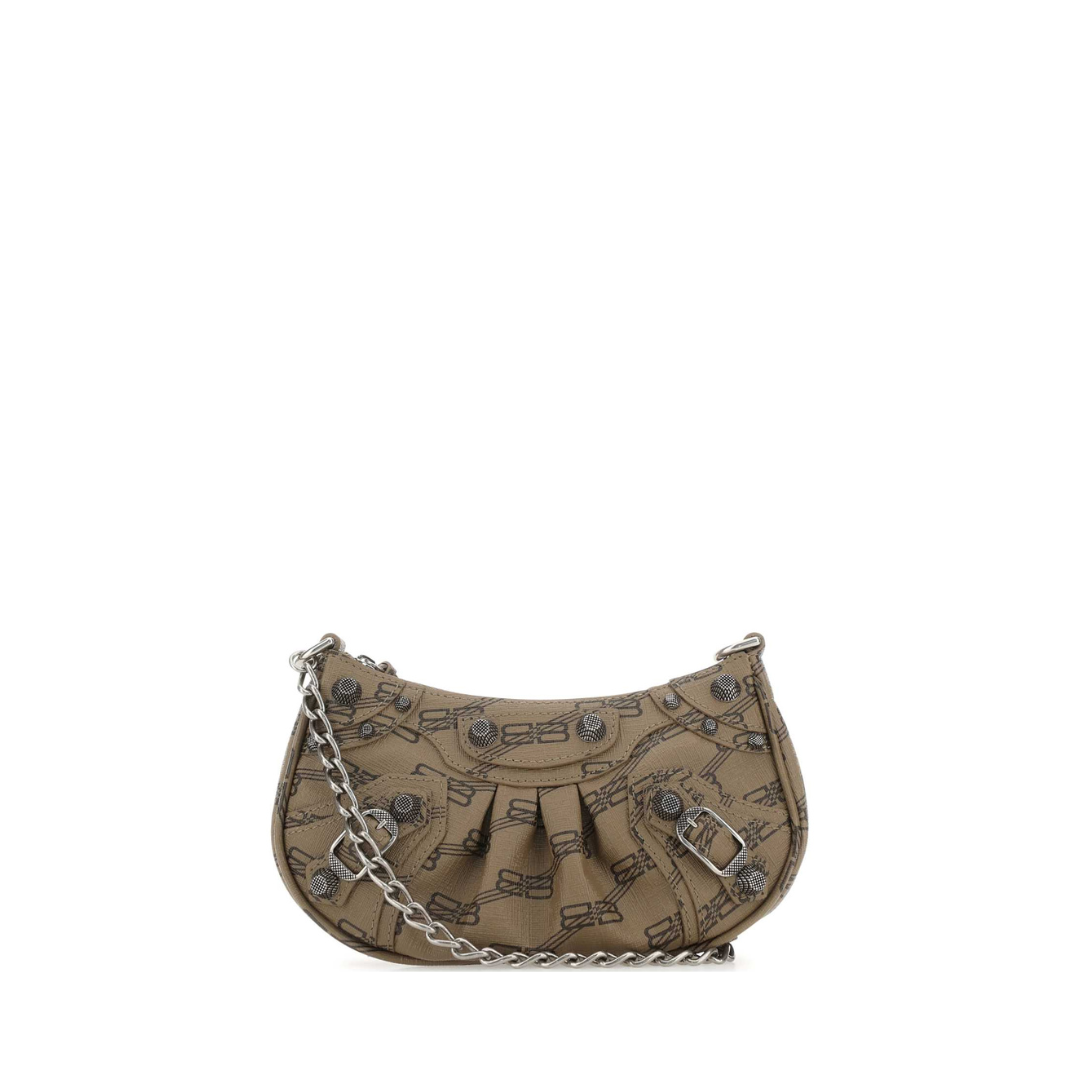 Le Cagole Mini BB Monogram Shoulder Bag