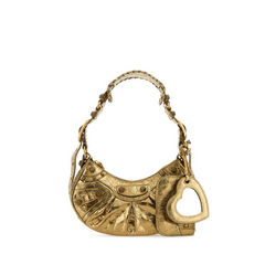 Le Cagole XS Shoulder Bag, Gold Hardware