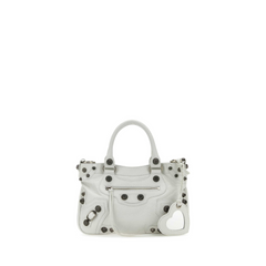 Neo Cagole XS Top Handle Bag, Silver Hardware