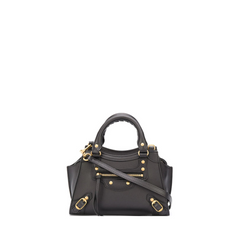 Neo Classic Mini Top Handle Bag, Gold Hardware