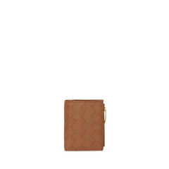 Bifold Wallet, Gold Hardware